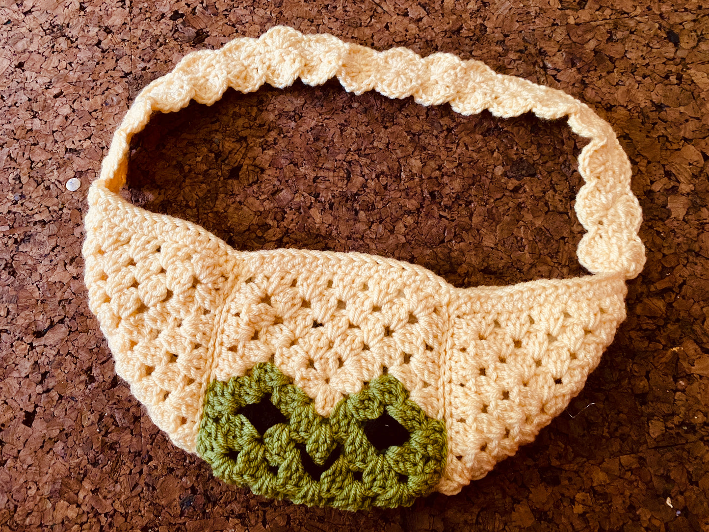 Frog Crossbody Crochet Bag