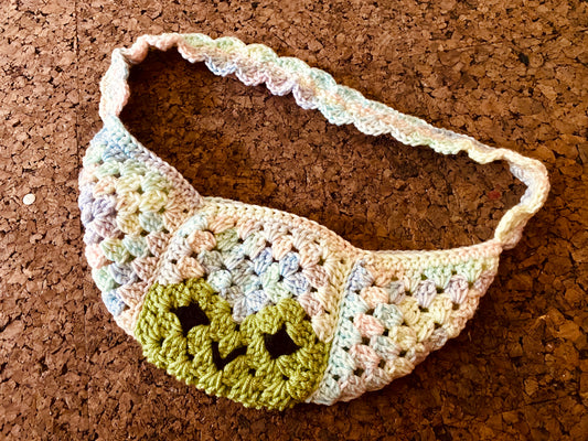 Frog Crossbody Crochet Bag